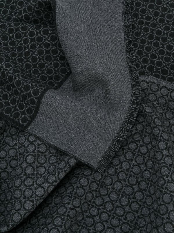 The Best Shops FERRAGAMO: Schals - Schal - Dunkelgrau