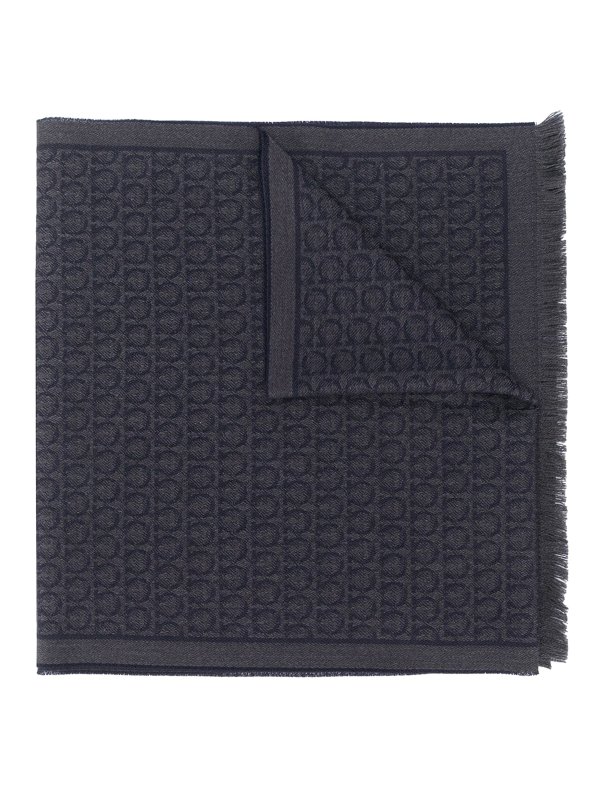 SALVATORE FERRAGAMO: Schals - Schal - Blau