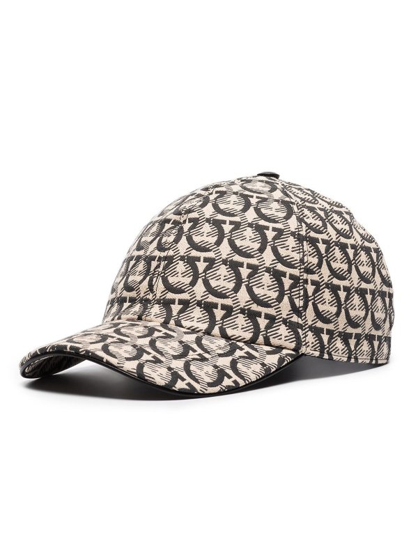 iKRIX SALVATORE FERRAGAMO: hats & caps - Gancini cotton baseball cap