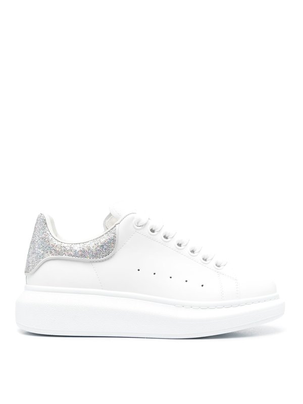 ALEXANDER MCQUEEN: sneakers - Sneakers oversize in pelle