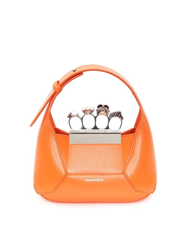 ALEXANDER MCQUEEN: Bolsos de hombro - Bolsa De Hombro - Naranja