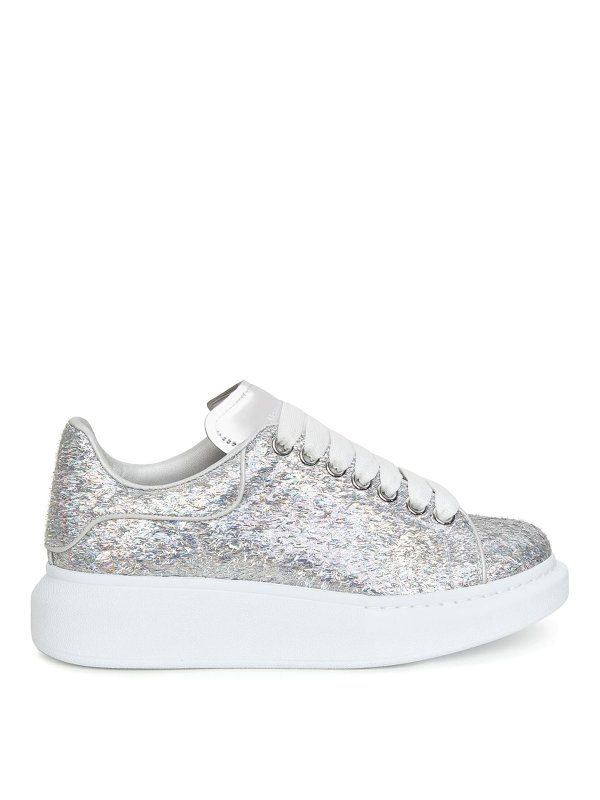 ALEXANDER MCQUEEN: Sneaker - Sneaker - Silber