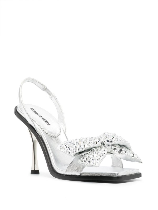 DSQUARED2: Sandalias online - Sandalias - Plata