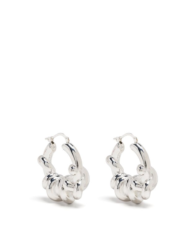 JIL SANDER: Earrings - Hoop earrings