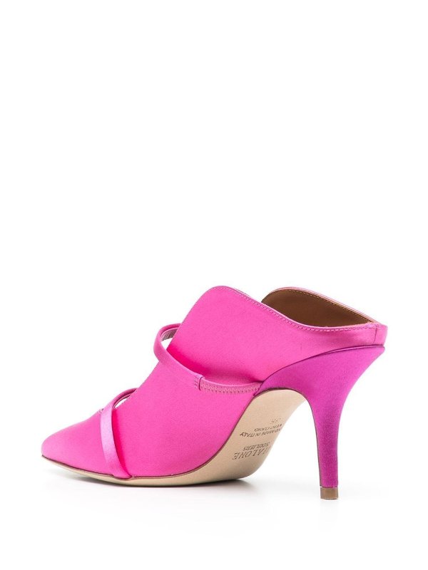 Maureen 70 satin pumps shop online: Malone Souliers