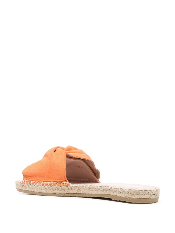 MANEBI: sandals online - Hampton knot sandals