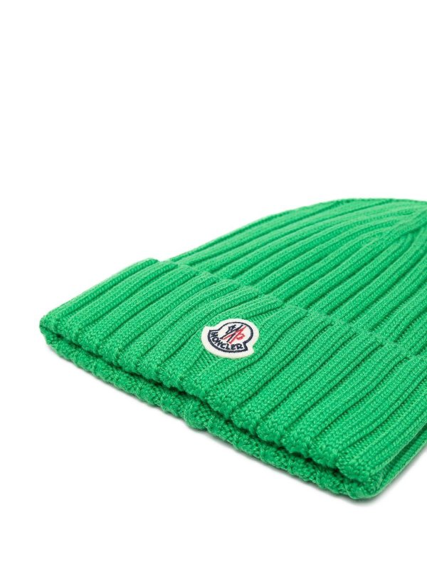 MONCLER: Bonnets online - Bonnet - Vert