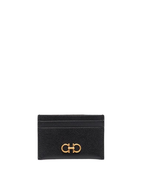 SALVATORE FERRAGAMO: Portefeuilles - Portefeuilles - Noir