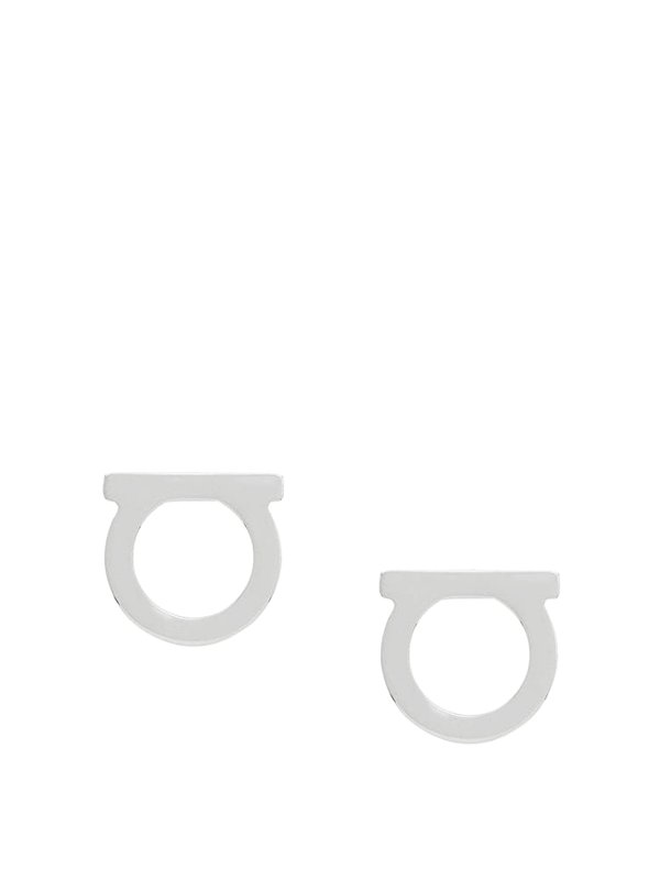 SALVATORE FERRAGAMO: イヤリング - イヤリング - 銀
