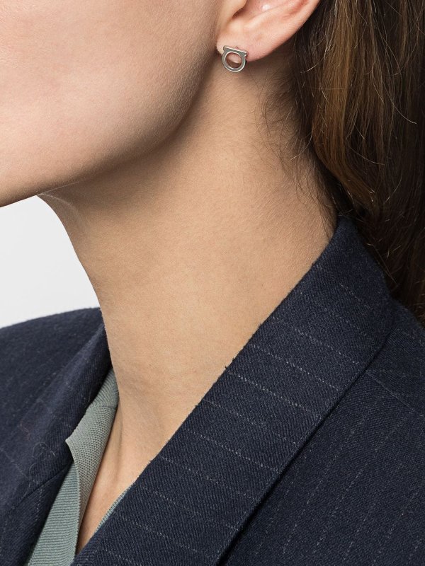 SALVATORE FERRAGAMO: イヤリング online - イヤリング - 銀