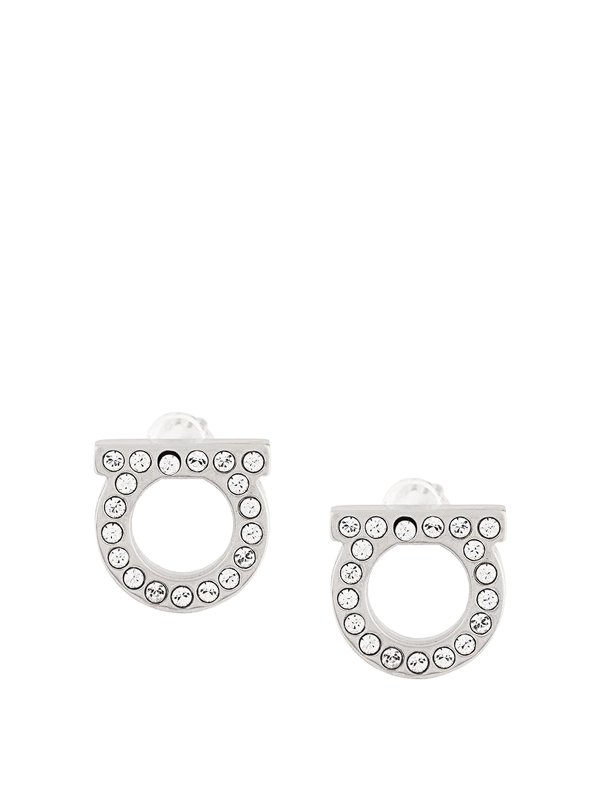 SALVATORE FERRAGAMO: イヤリング - イヤリング - 銀