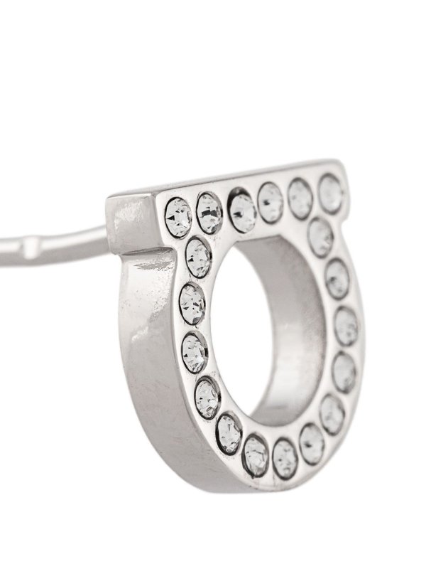 iKRIX SALVATORE FERRAGAMO: イヤリング - イヤリング - 銀