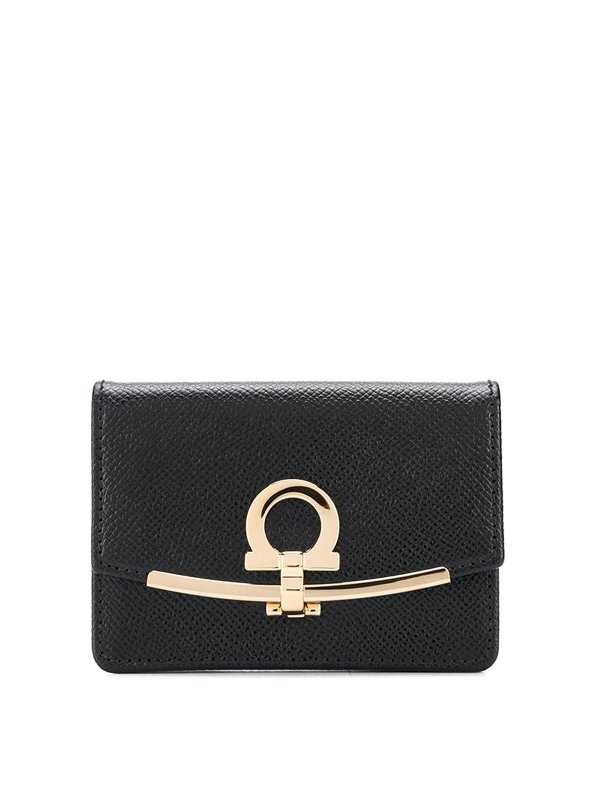 SALVATORE FERRAGAMO: 財布＆ポーチ - 財布 - 黒