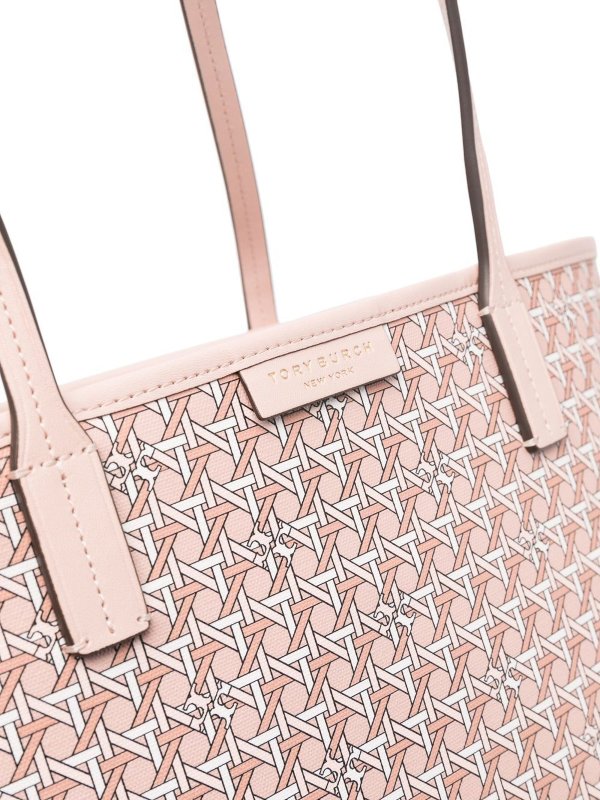 ＋TORYBURCH トートバッグ　ピンク 送料無料】Tory Burch トリーバーチ ピンク トートバッグ - メルカリ