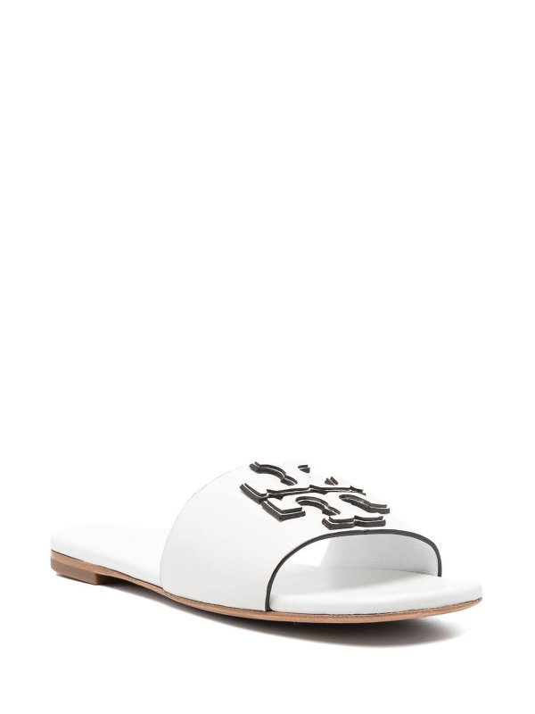 The Best Shops TORY BURCH: sandali - Sandali piatti Eleanor in pelle