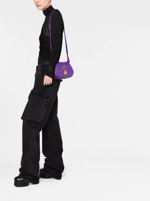 shoulder bags shop online Logo leather shoulder bag