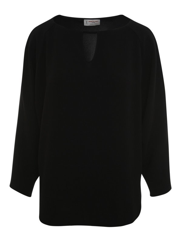 ALBERTO BIANI: Blusen - Bluse - Schwarz