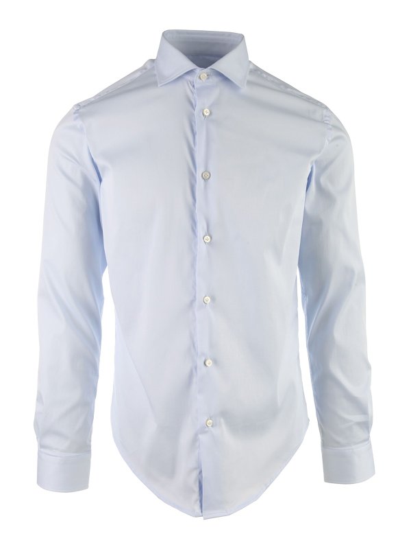 Brian Dales: Hemden - Hemd - Blau