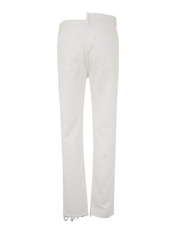 AGOLDE: straight leg jeans online - Criss cross jeans