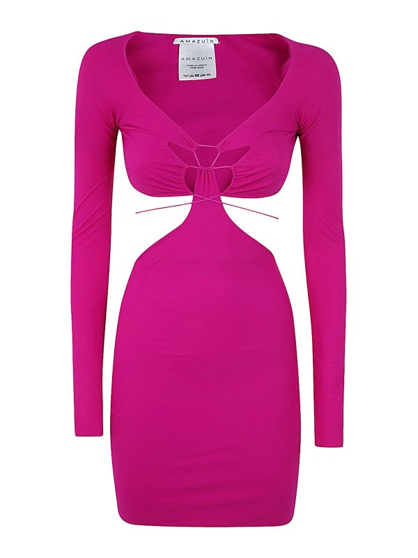 AMAZUÌN: knee length dresses - Estelle mini dress