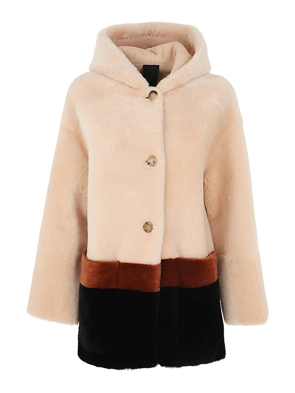 Blancha: ニーレングスコート - 膝丈コート - ブラウン