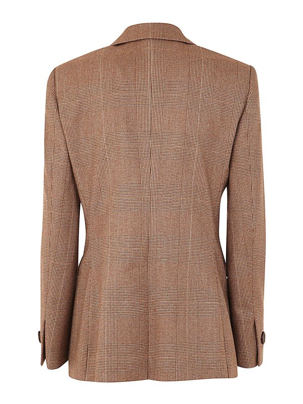 BRUNELLO CUCINELLI: Blazer online - Blazer - Braun