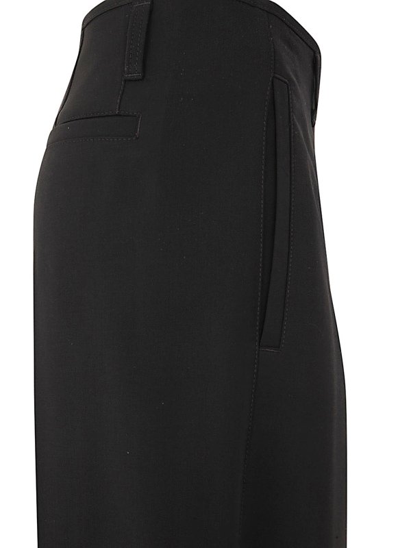 iKRIX BRUNELLO CUCINELLI: カジュアルトラウザー - カジュアルパンツ - 黒