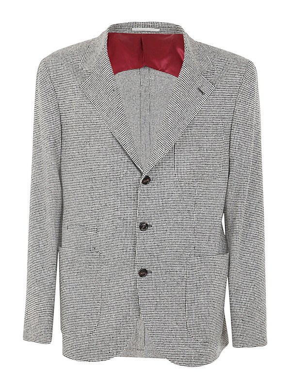 BRUNELLO CUCINELLI: Blazer - Blazer - Gris