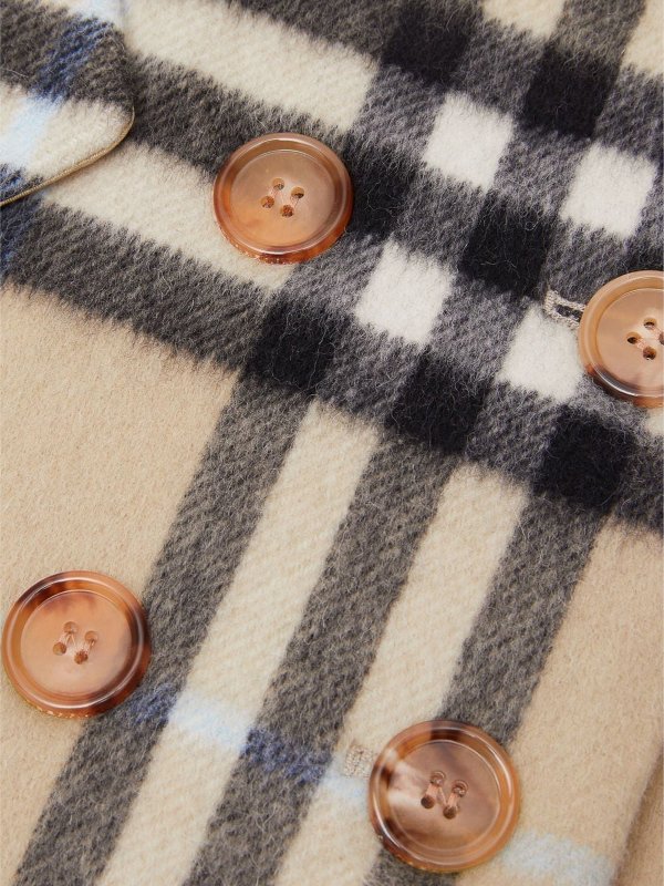 iKRIX BURBERRY: knee length coats - Poppy checked coat