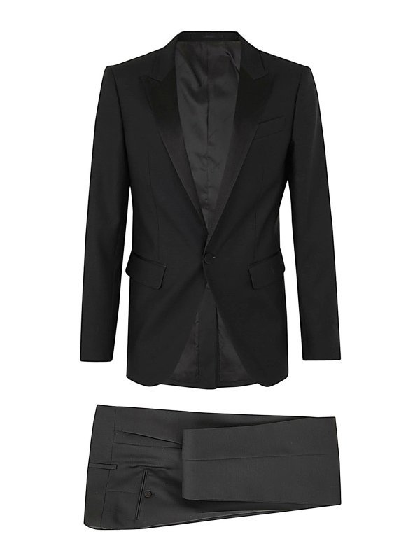DSQUARED2: Elegante Anzüge - Eleganter Anzug - Schwarz