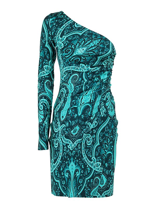 ETRO: knee length dresses - Helen mini dress