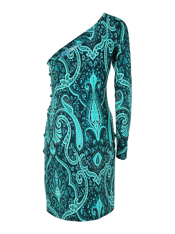 ETRO: knee length dresses online - Helen mini dress