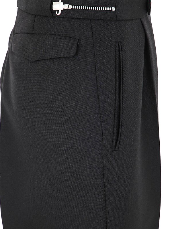 iKRIX Maison Margiela: カジュアルトラウザー - カジュアルパンツ - 黒