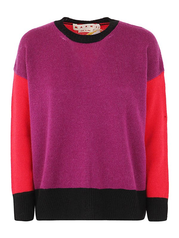 Marni: スウェット＆セーター - スウェットシャツ/セーター - ピンク
