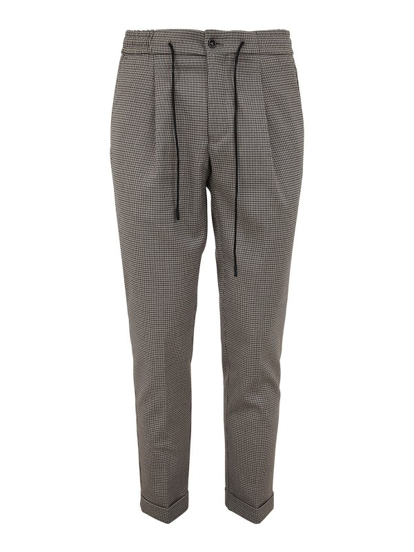 MICHAEL COAL: カジュアルトラウザー - カジュアルパンツ - マルチカラー