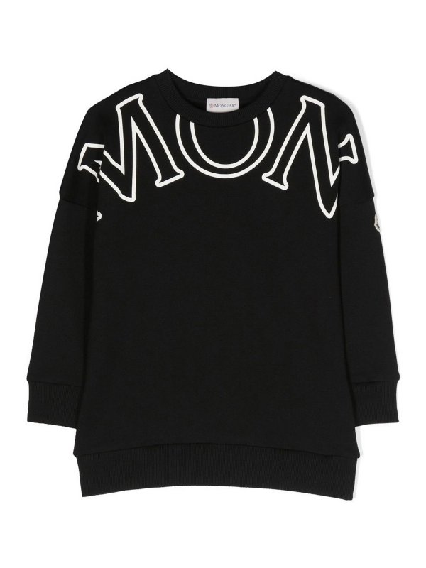 Moncler Dress - Black - Girls | H29548I00009899PS999 | thebs.com