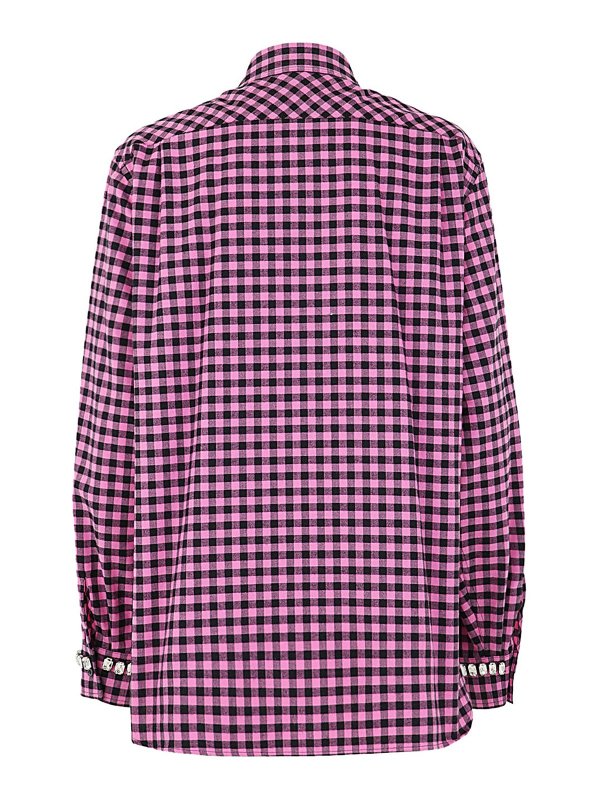 N°21: camicie online - Camicia oversize a quadri