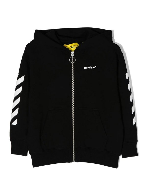 OFF-WHITE: Sudaderas y suéteres - Sudadera - Negro