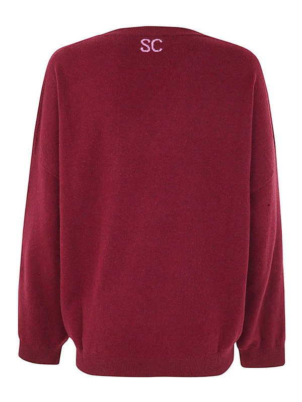 Semicouture: Pull col rond online - Pull Col Rond - Rose