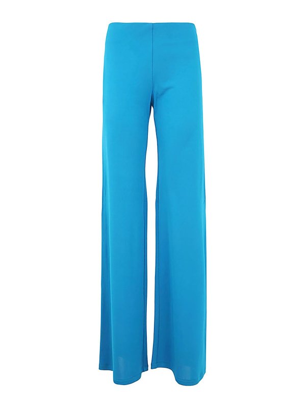 ALBERTA FERRETTI: pantaloni casual - Pantalone log svasato