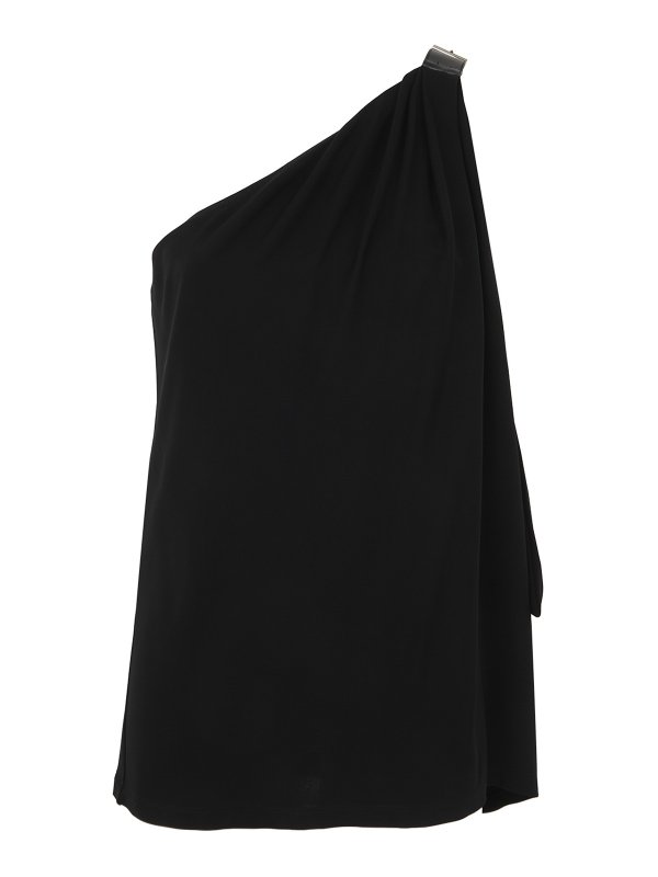 ALBERTA FERRETTI: Tops y camisetas sin mangas - Top - Negro
