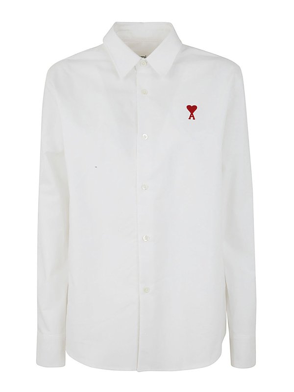 AMI PARIS: Hemden - Hemd - Weiß