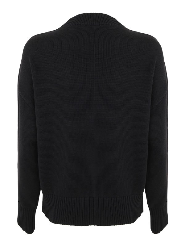 AMI PARIS: クルーネック online - クルーネック - 黒