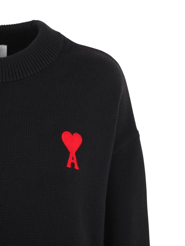 iKRIX AMI PARIS: クルーネック - クルーネック - 黒