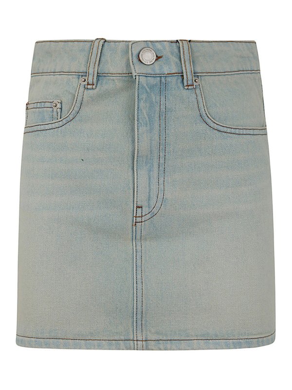 AMI PARIS: Knee length skirts & Midi - Five pockets mini skirt