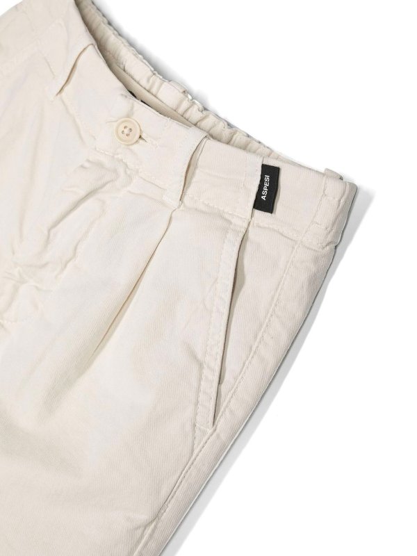 The Best Shops ASPESI: カジュアルトラウザー - ストレートジーンズ - ヌードカラー