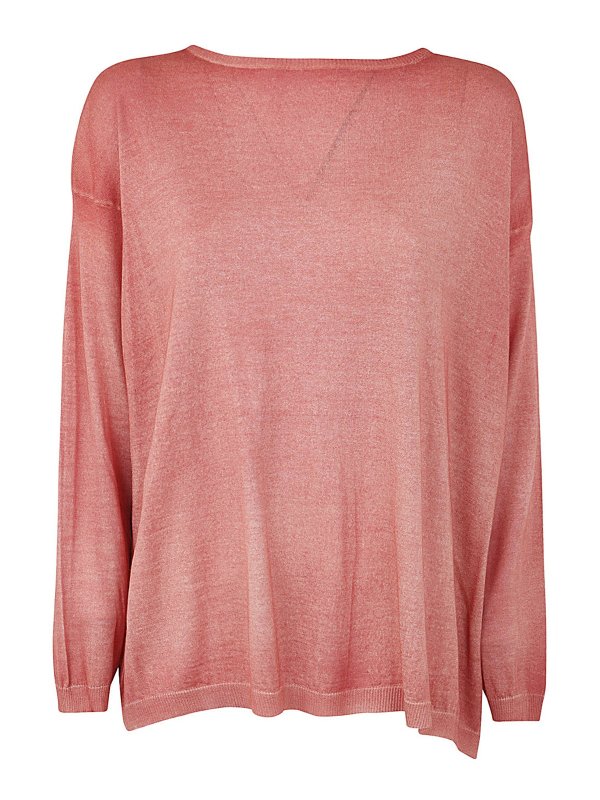 AVANT-TOI: クルーネック - クルーネック - ピンク