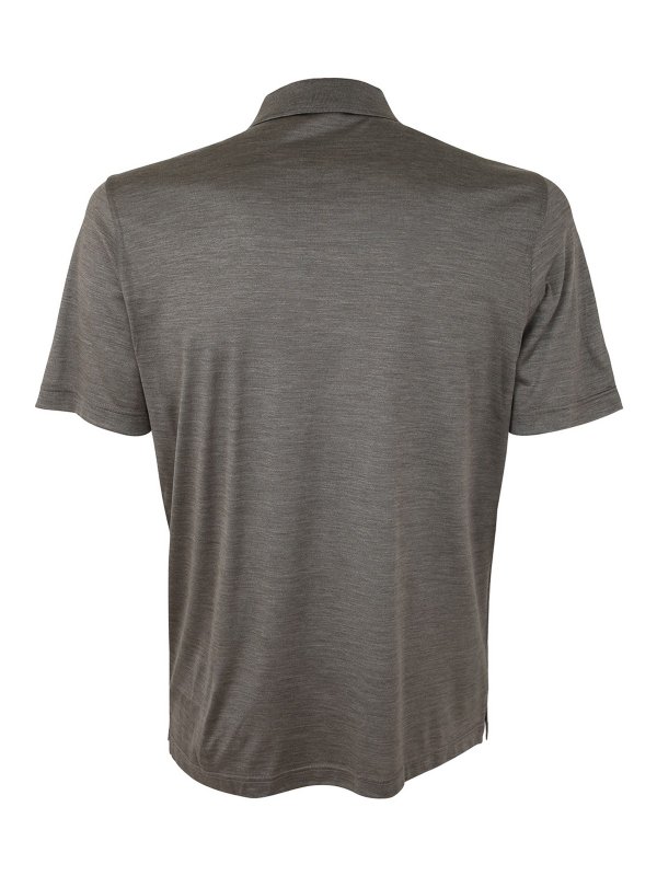 BARBA: polo shirts online - Silk polo