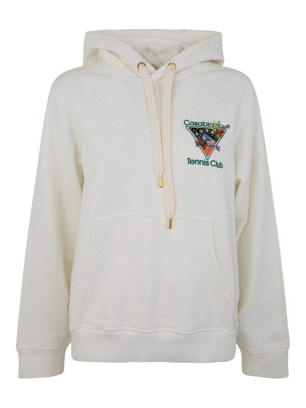 CASABLANCA: スウェット＆セーター - スウェットシャツ/セーター - 白