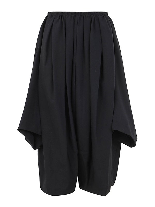 COMME DES GARCONS: カジュアルトラウザー - カジュアルパンツ - 黒